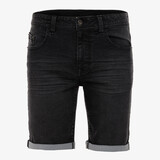 Unsigned heren denim short zwart