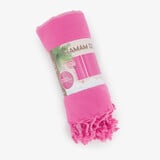 Hamamdoek tweezijdig roze