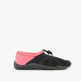 Dames waterschoenen zwart roze