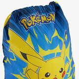 Pokemon kinder gymtas blauw geel