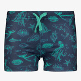 Osaga jongens zwembroek blauw met zeedieren