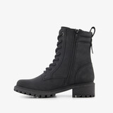 Dames veterboots zwart