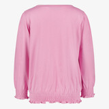 Meisjes trui met paard en vlinders roze