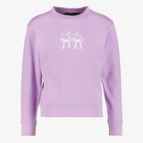 TwoDay meisjes sweater met backprint lila