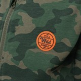 Jongens sweatvest met camouflageprint