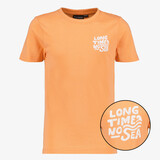 TwoDay jongens T-shirt met backprint oranje