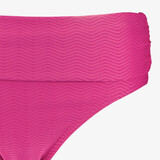 Dames bikinibroekje met overslag roze