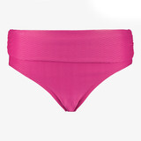 Dames bikinibroekje met overslag roze