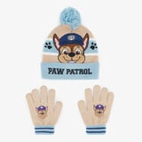 Paw Patrol Chase kinder set muts handschoenen