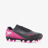 Dutchy FG dames voetbalschoenen zwart roze