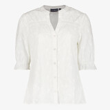 TwoDay dames blouse met driekwart mouwen wit