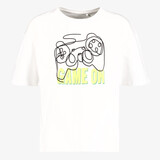Name It jongens T-shirt Game On wit