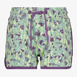 Osaga meisjes sweat short met print groen paars