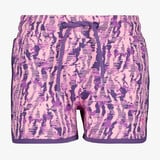Osaga meisjes sweat short met print paars roze