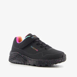 Skechers Uno Lite Rainbow Specks meisjes sneakers zwart