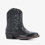 Blue Box meisjes cowboylaarsjes zwart lak