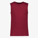 Unsigned basic heren singlet bordeauxrood