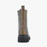 Dames veterboots brons
