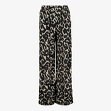 TwoDay dames wide leg broek met luipaardprint