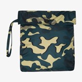 Regenponcho met camouflageprint