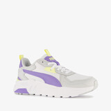 Puma Trinity Lite meisjes sneakers grijs paars