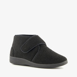 Thu!s dames pantoffels zwart met klittenband