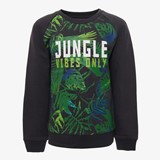 Jongens sweater met jungleprint