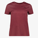 Puma Tad Essentials dames sport T-shirt bordeauxrood