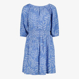 TwoDay dames jurk met print blauw