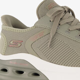 Slip-ins: BOBS Sport Arc Wave 2.0 heren sneakers beige