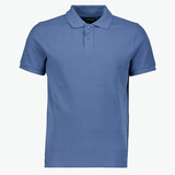 Unsigned heren polo blauw