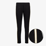 TwoDay dames pantalon met strepen zwart