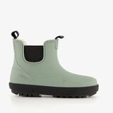 Kinder regenlaarzen gevoerd groen