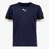 Puma teamRISE Jersey kinder voetbal T-shirt donkerblauw