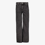 TwoDay meisjes jeans met strikje donkergrijs