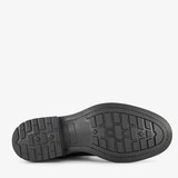 Hoge leren dames laarzen zwart