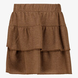 TwoDay meisjes rok glitters bruin