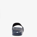 Heren badslippers blauw wit