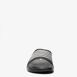 Heren badslippers zwart wit