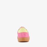 VL Court Base dames sneakers roze geel