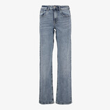 TwoDay dames wide leg jeans met studs mediumblauw lengte 31
