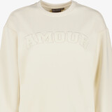 Dames sweater Amour wit