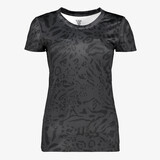Osaga dames  sport T-shirt met panterprint zwart