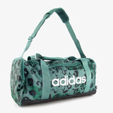 Adidas Linear Graphic Duffel Small sporttas met print groen