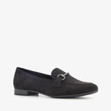 Nova dames loafers met gesp zwart