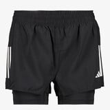 Adidas Own The Run dames hardloopshort zwart