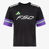 Adidas F50 JSY Y kinder voetbal T-shirt zwart paars