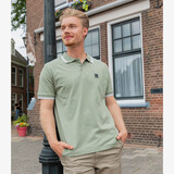 Heren polo groen