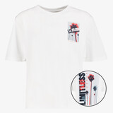 Name it jongens T-shirt met backprint wit