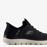 Slip-ins: Summits Key Pace heren sneakers zwart wit